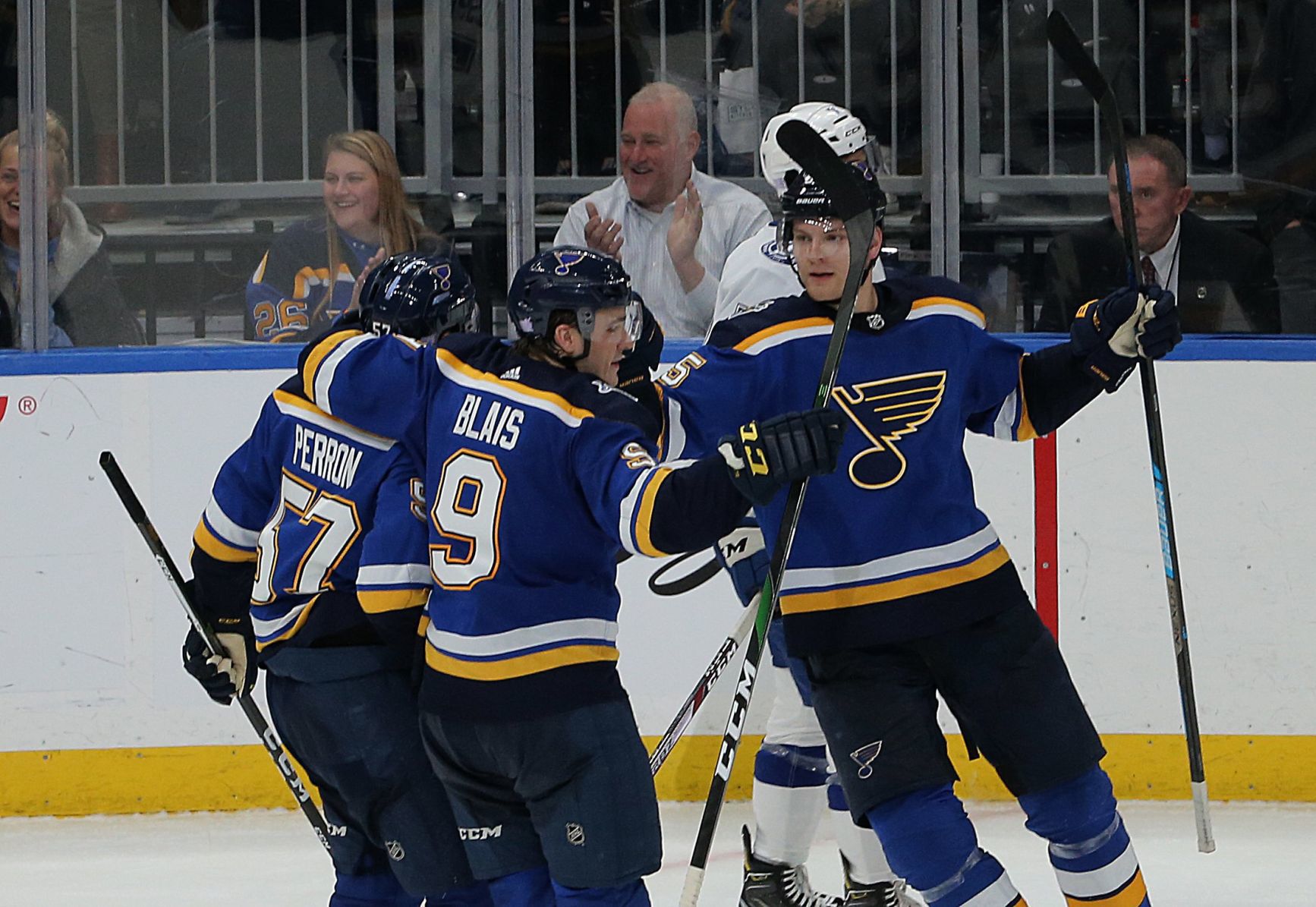 Blues host Lightning